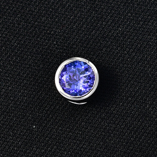 Rhapsody AAAA Tansanit Anhänger 950 Platin ca. 1.05 ct