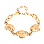 Gelb Armband ca. 19 cm + 5 cm Extender, ca. 14,50g