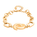 Gelb Armband ca. 19 cm + 5 cm Extender, ca. 20,80g