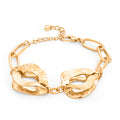 Gelb Armband ca. 20 cm + 4 cm Extender, ca. 25,00g