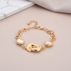 Gelb Armband ca. 19.75 cm + 4.25 cm Extender, ca. 17,00g