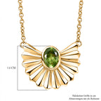 EVER TRUE Peridot Halskette ca. 50 cm Nickelfreies Messing ca. 0.81 ct