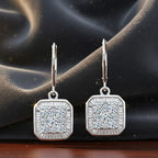 LUXURIANT DIAMOND - Lab Grown Diamant SI-GH Ohrringe 925 Silber Rhodiniert ca. 2,00 ct.