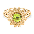 EVER TRUE Peridot Ring Nickelfreies Messing (Größe 16.00) ca. 0,89 ct