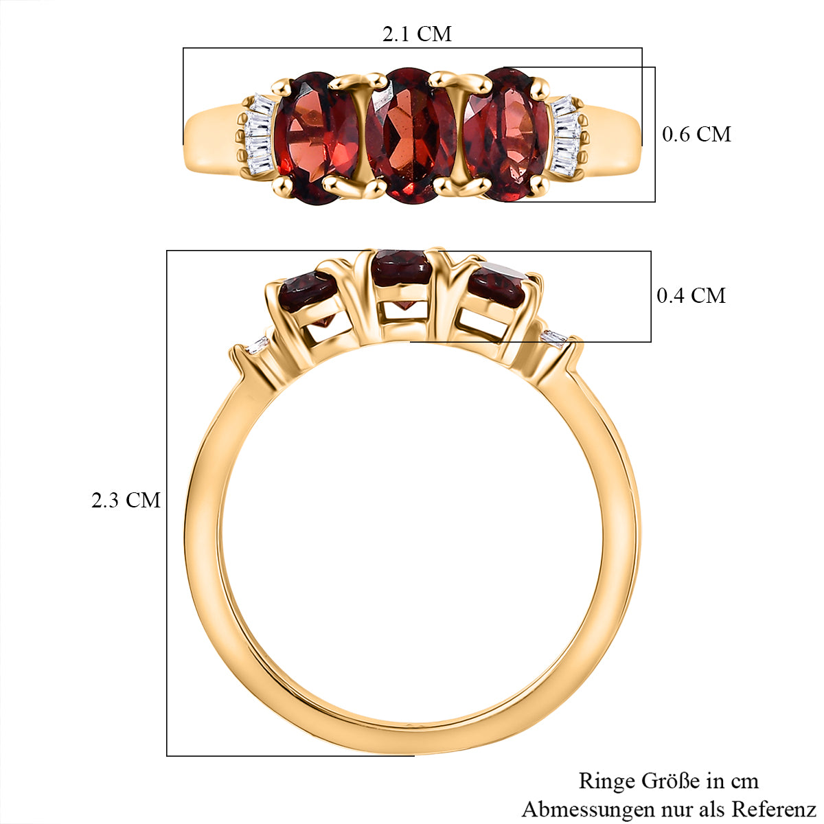 E-Überzug Gelb Gold