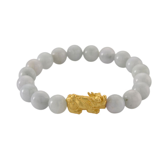 EXTREM SELTEN Natürlicher Olmek Jadeit Armband Flexibles (18 - 19 cm) 925 Silber vergoldet ca. 150,00 ct.