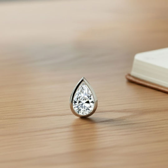 LUXURIANT DIAMOND - Lab Grown Diamant VS-EF IGI zertifiziert Anhänger 950 Platin ca. 1.00 ct