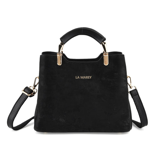 LA MAREY Satchel Tasche mit Reißverschlussfächern und verstellbarem Schulterriemen 25 x 20 x 11 cm Khaki
