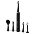 USB charging frequency sonic electric toothbrush - white Size: 24.5*2.5cm                              Weight: 116g                                    Material: ABS                                             3.7V 14500 lithium battery 500MA  2.5W Maximu