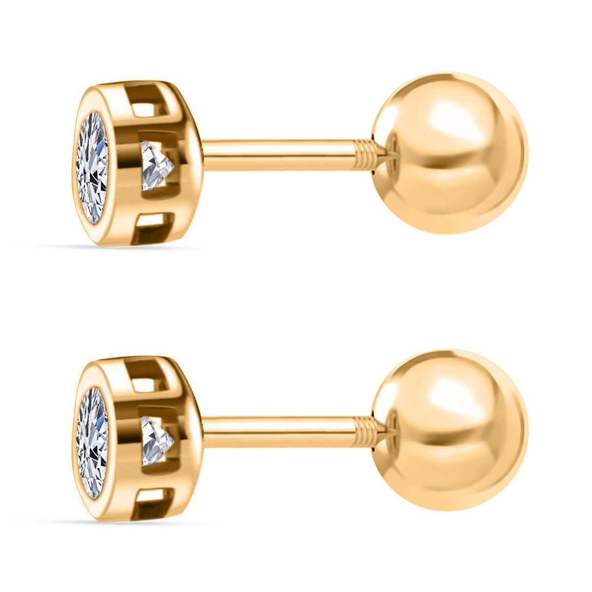 750 Gelbgold vermeil