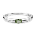 D'Joy AA Tsavorite Granat Ring 925 Silber rhodiniert (Größe 17.00) ca. 0,24 ct