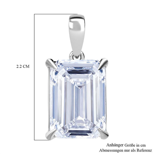 LUXURIANT DIAMOND - Lab Grown Diamant VS-G IGI zertifiziert Anhänger 950 Platin (10-15 Werktage Lieferzeit) ca. 10.00 ct