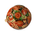 IL MURANO DI FRANCESCA - Rotes MILLEROSE CABOCHON Ring 925 Silber 750 Gelbgold Vermeil (Größe 17.00)