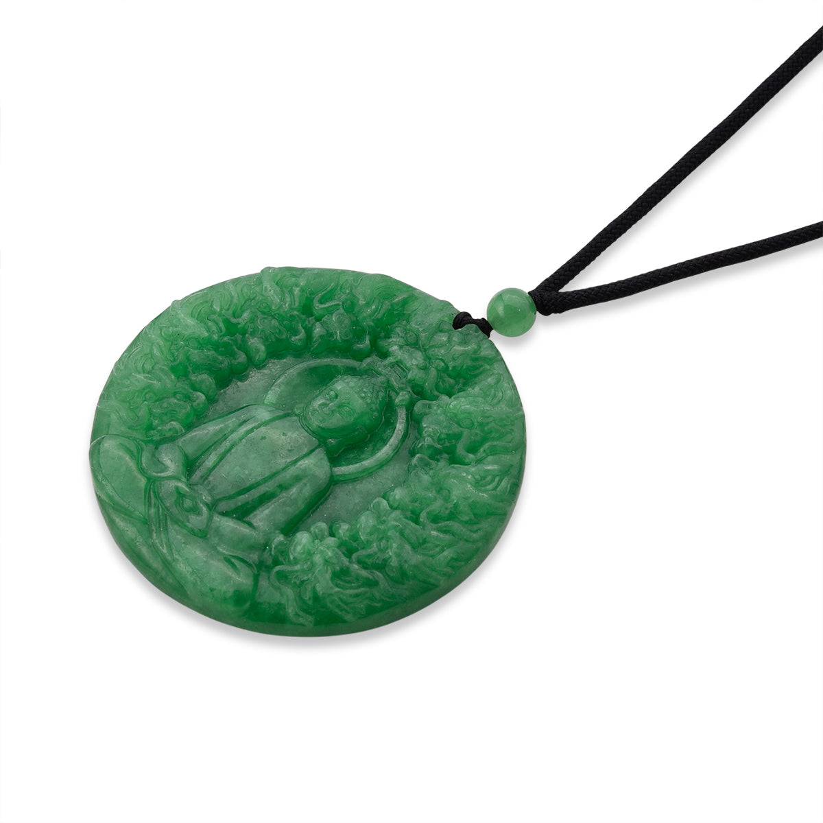 Grüne Jade Halskette Flexibles cm ca. 155.00 ct