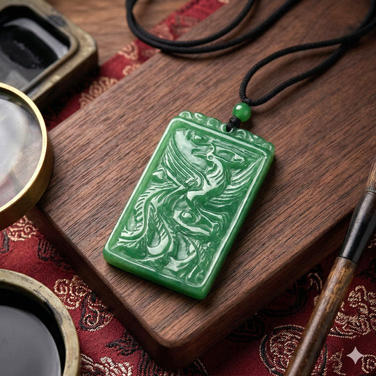 Grüne Jade Halskette Flexibles cm ca. 105.00 ct