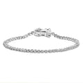 D'Joy Lab Grown Diamant I2-I3 Armband ca. 16.5 cm 925 Silber Rhodiniert ca. 1,00 ct.