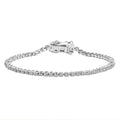 D'Joy Lab Grown Diamant I2-I3 Armband ca. 20 cm 925 Silber Rhodiniert ca. 1,00 ct.