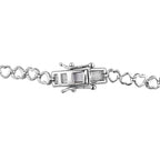 LUXURIANT SGL zertifizierte SI-GH Labor Diamant 45cm Halskette und 19cm Armband