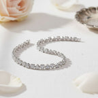 LUXURIANT SGL zertifizierte SI-GH Labor Diamant 45cm Halskette und 19cm Armband