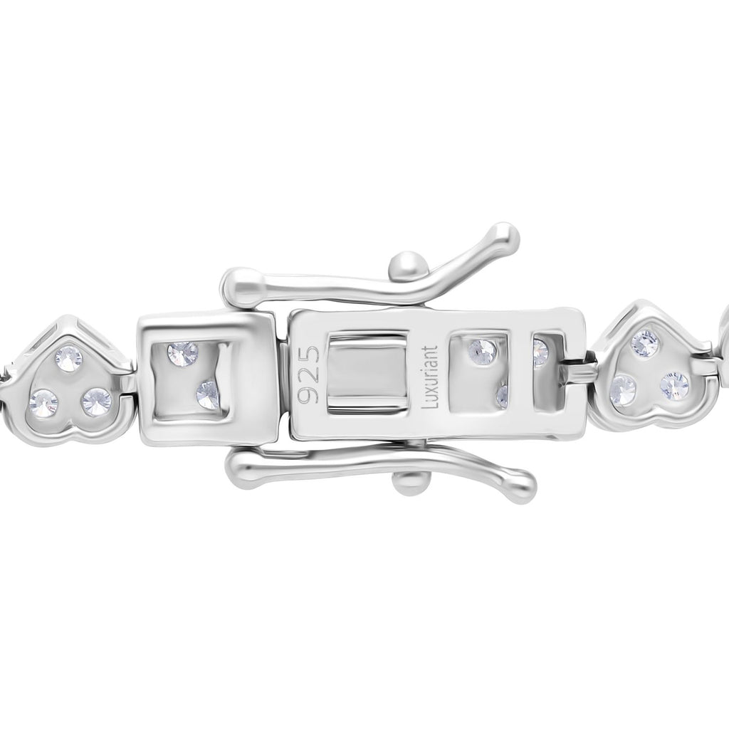 LUXURIANT SGL zertifizierte SI-GH Labor Diamant 45cm Halskette und 19cm Armband