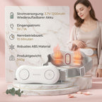 BEAUTECH EMS Bauchmassagegerät, wiederaufladbar, Weiß