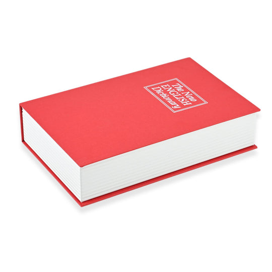 Buch Safe, Stahlbox, mit Zahlenschloss, 23.5 x 15.5 x 5.5 cm, Goldfarben
