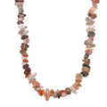 Strahlen Quarz Halskette 76 cm ca. 364.00 ct