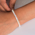 D'Joy natürliches, äthiopisches Welo Opal 19+5cm Armband - 18 ct.