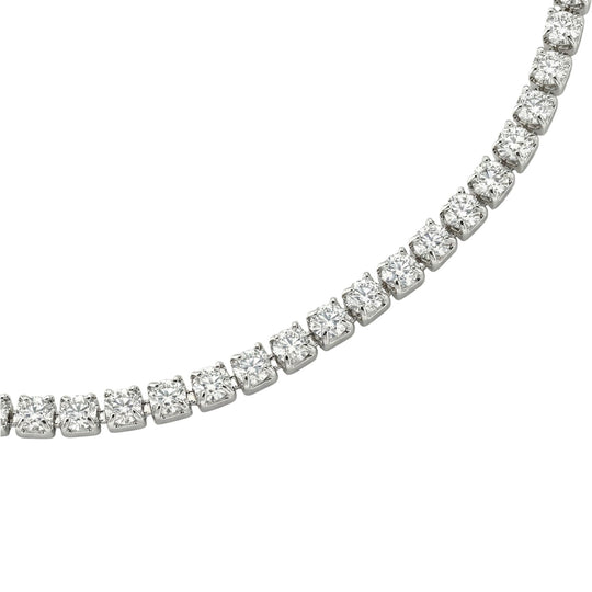 D'Joy Moissanit Armband ca. 20 cm 925 Silber rhodiniert ca. 2,68 ct.