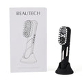 BEAUTECH 4-in-1 EMS Massagekamm, Wärmefunktion, 19x3,2x3,5cm, Schwarz Matt