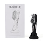 Beautech 4 in 1 Elektrisches Kopfhautmassagegerät mit 1800 mAh Akku, Schwarz Matt