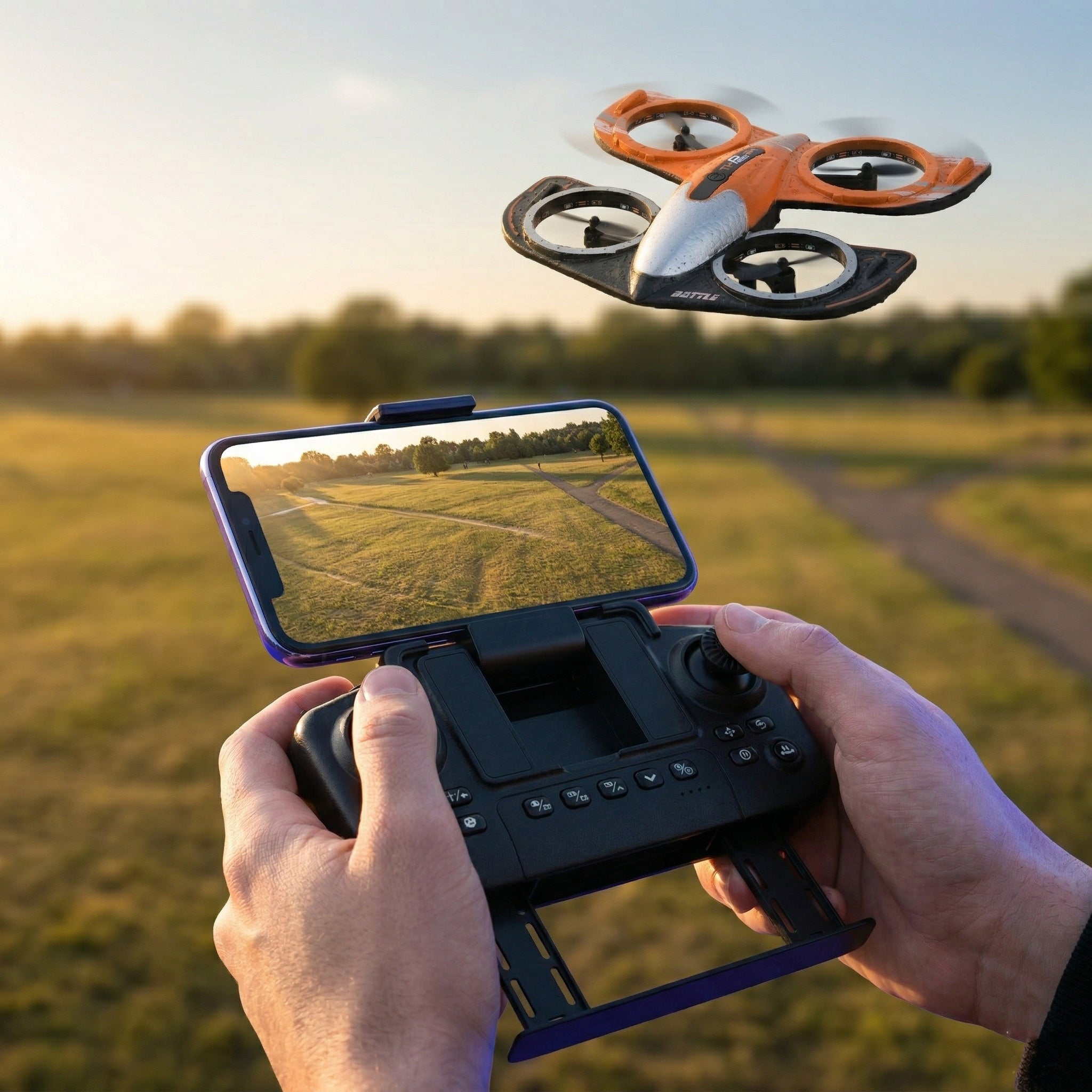 Flight 360° ROLL SPEED REGULATION VERY LONG ENDURANCE FIXED HEIGHT HOVER REMOTE CONTROL ONE KEYLIFT