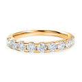 D'Joy Moissanit Ring 925 Silber vergoldet (Größe 22.00) ca. 0,92 ct