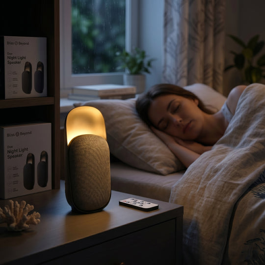 5in1 Aroma-Luftbefeuchter mit WLAN und Bluetooth, Lautsprecher, Nachtlicht und Fernbedienung