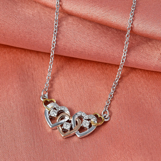LUXURIANT DIAMOND - Lab Grown Diamant SI-GH Halskette ca. 45 cm 925 Silber ca. 0,25 ct.