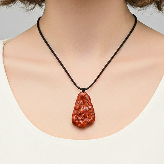 Burmesischer Rote Jadeit Jade Halskette Flexibles  ca. 100.00 ct