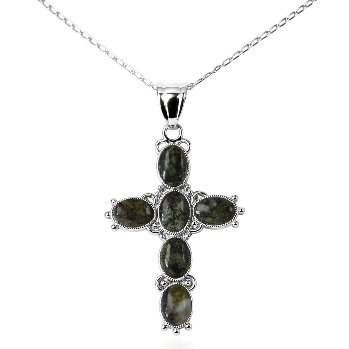 Drachenblutjaspis Anhänger ca. 15,00 ct.