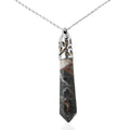 Matrix-Jaspis Anhänger ca. 30,00 ct.
