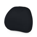 LIVMORE Rückenstützkissen, viskoelastischer Schaum, kühlender Stoff, 40x34,5x11cm, Schwarz
