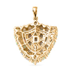 D'Joy AA Natürlicher, äthiopischer Welo Opal Anhänger 925 Silber 750 Gelbgold Vermeil ca. 3,40 ct.
