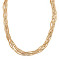 Eisen Gelb Halskette ca. 53.25 cm ca. 41,40g