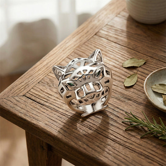Grüner Zirkonia Ring Nickelfreies Messing, rosévergoldet (Größe 19.75)