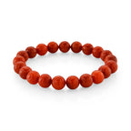 Rote Jade Armband Flexibles (ca. 18-19 cm) ca. 150,00 ct.