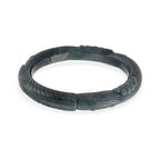 Jadeit Armreif 20 cm ca. 330,00 ct.