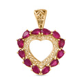 D'Joy AA afrikanischer Rubin Anhänger - 3,85 ct.