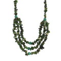 EVER TRUE Nephrit, Grüner Aventurin Halskette ca. 45 cm Nickelfreies Messing Platiniert ca. 394.00 ct