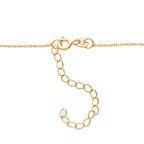 LUXURIANT DIAMOND - Lab Grown Diamant SI-GH Halskette ca. 50 cm 925 Silber 750 Gelbgold vermeil ca. 0.50 ct