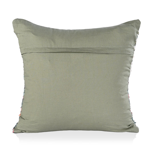 Digital bedruckter Kissenbezug mit Waldmotiv, Baumwoll-Polyester-Mischgewebe, 45x45cm, Mehrfarbig