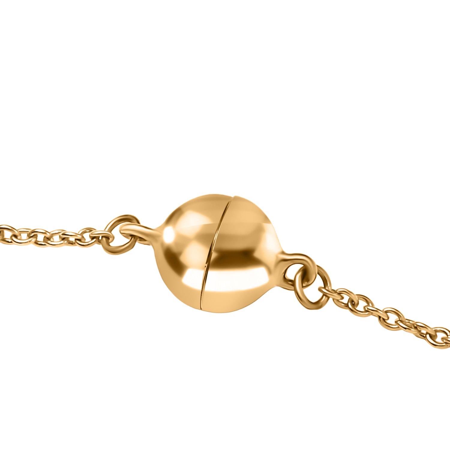 D'Joy afrikanische Rubin und Zirkon 45cm Halskette, 925 Silber 750 Gelbgold Vermeil - 13,06 ct.