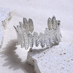 D'Joy Royal Bali Ring und 19cm Armreif in 925 Silber